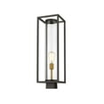 thumbnail image 1 of Z-Lite 594Phmr-519P Sheridan 18" Tall Outdoor Single Head Post Light - Black, 1 of 8