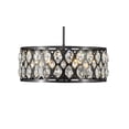 thumbnail image 1 of 6 Light Chandelier Frame Finish Matte Black, 1 of 7