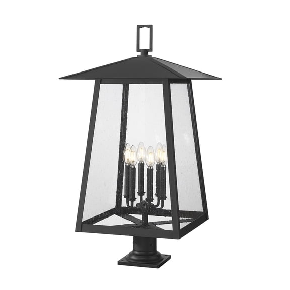 6 Light Outdoor Pier Mounted Fixture