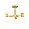 thumbnail image 1 of Z-Lite 6 Light Semi Flush Mount, 1 of 8