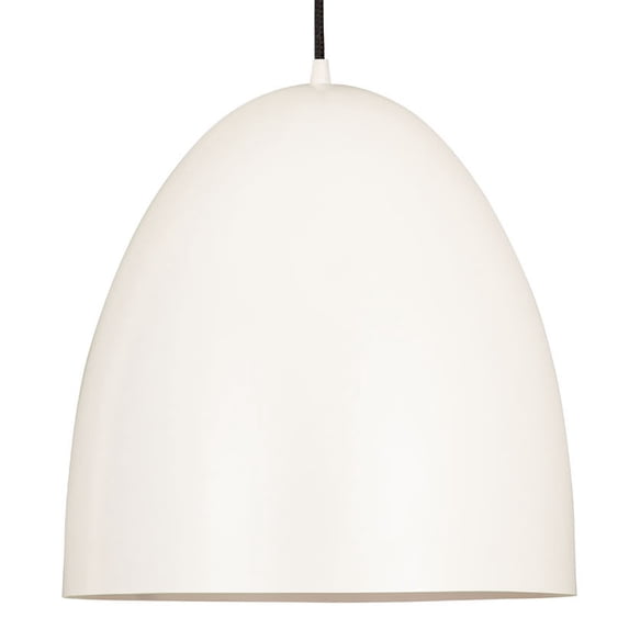 6012P19-SWH-Z-Lite-Z Studio - 3 Light Dome Pendant in Classical Style - 19 Inches Wide by 18 Inches High-Matte White Finish -Traditional
