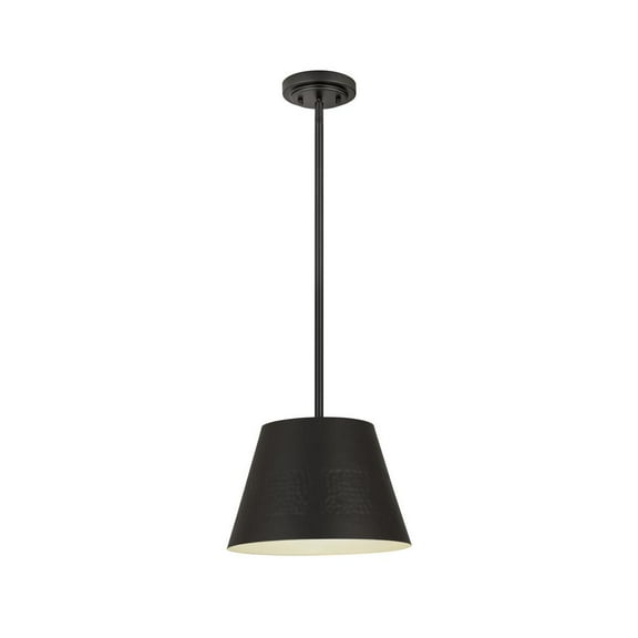1 Light Chandelier-Matte Black Finish Z-Lite 6013-12Mb