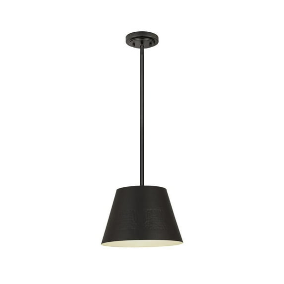 1 Light Chandelier-Matte Black Finish Z-Lite 6013-12Mb