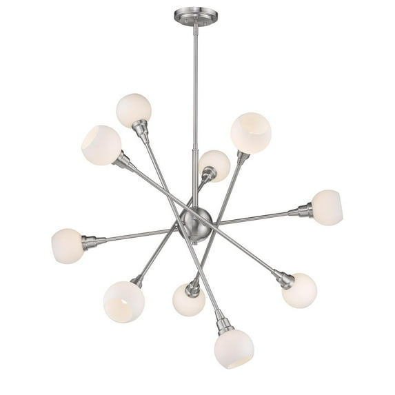 6 Light Chandelier-Matte Black Finish Z-Lite 6015-6Mb