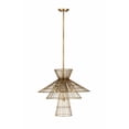 thumbnail image 1 of 6 Light Chandelier-Rubbed Brass  Finish Z-Lite 6015-6Rb, 1 of 4