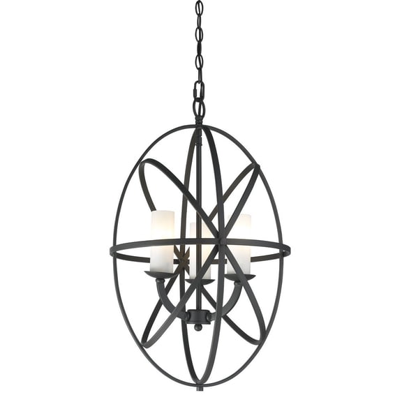 Z-Lite Aranya 3 Light Pendant in Bronze