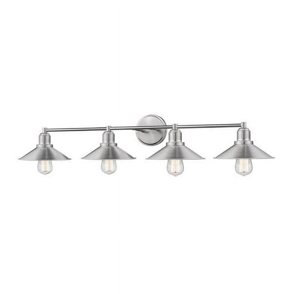 Z Lite 613-4V-BN 9.75 x 36.5 x 9.5 in. 4 Light Vanity, Brushed Nickel