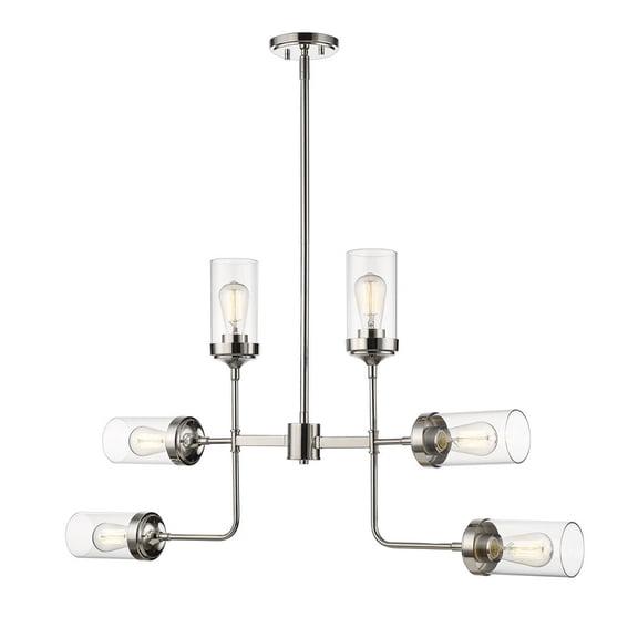 6 Light Pendant - 617-6PN
