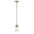 thumbnail image 1 of Z-Lite 617MP-FB 1 Light Mini Pendant, Foundry Brass, 1 of 2