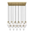 thumbnail image 1 of Z-Lite 17 Light Linear Chandelier, 1 of 8
