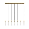 thumbnail image 1 of Z-Lite 7 Light Linear Chandelier, 1 of 8