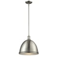 thumbnail image 1 of 710P13-BN-Z-Lite-Mason - 1 Light Pendant in Utilitarian Style - 13 Inches Wide by 12.9 Inches High, 1 of 3
