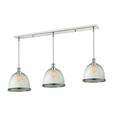 Z-Lite 719P13 Mason 1 Light Full Sized Pendant - Chrome