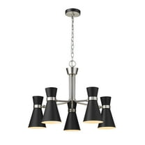5 Light Chandelier In Period Inspired Style 27 Inches Wide By 20 Inches High     -Traditional Installation Z-Lite 728-5Mb-Bn