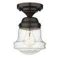 thumbnail image 1 of Z-Lite 1 Light Flush Mount, 1 of 8