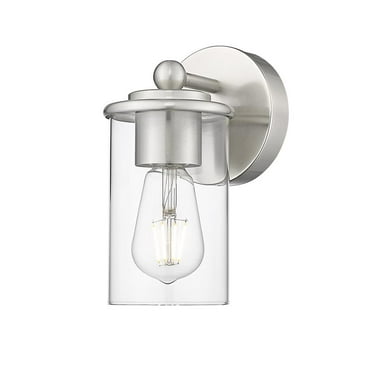 Z-Lite 742-1S Thayer 9" Tall Wall Sconce - Nickel