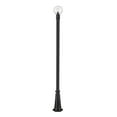 thumbnail image 1 of 1 Light Pendant In Modern Style-11 Inches Tall And 9.75 Inches Wide-Matte Black Finish-White Glass Color Z-Lite 7500P10-Mb, 1 of 7