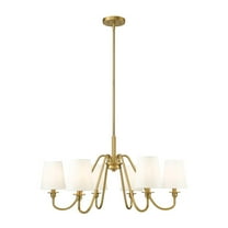 Z-Lite 7509-6-32 Gianna 6 Light 32" Wide Chandelier - Gold