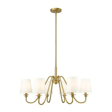 Z-Lite 7509-6-32 Gianna 6 Light 32" Wide Chandelier - Gold