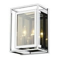 thumbnail image 1 of Z Lite 802-2S-CH 8 in. Infinity 2 Light Chrome Wall Sconce, 1 of 2
