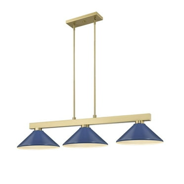 1 Light Pendant In Modern Style-6.75 Inches Tall And 24 Inches Wide-Brushed Nickel Finish-Gloss Opal Glass Color Z-Lite 820P24-Bn