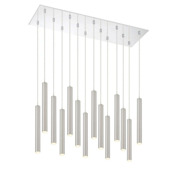 Z-Lite 823-2V Lyna 2 Light 9" Wide Vanity Light - Nickel