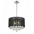 thumbnail image 1 of Z-Lite 890-16BK-C 4 Light Pendant Black, 1 of 2