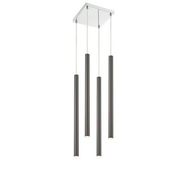Z-Lite 912-3V-Led Aludra 3 Light 17" Wide Led Bathroom Vanity Light - Chrome