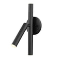 thumbnail image 1 of 917-3S-MB-LED-Z-Lite-Forest - 15W 3 LED Wall Sconce In Modern Style-13.25 Inches Tall and 4.75 Inches Wide-Matte Black Finish, 1 of 7