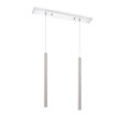 thumbnail image 1 of Z-Lite 917MP24-BN-LED-2LCH Island Lighting Chrome Steel Forest Chrome, 1 of 5