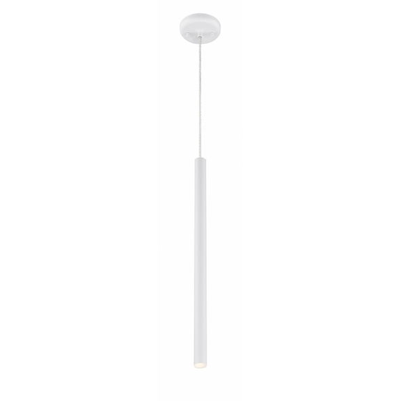 Z-Lite 917MP24-WH-LED 1 Light Mini Pendant, Matte White