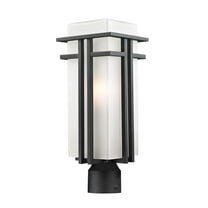 Z-Lite - Abbey - 1 Light Outdoor Post Mount Lantern in Art Deco Style - 7.75