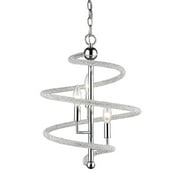 Z-Lite Acadia 5 Light Pendant in Golden Bronze and Clear Crystal