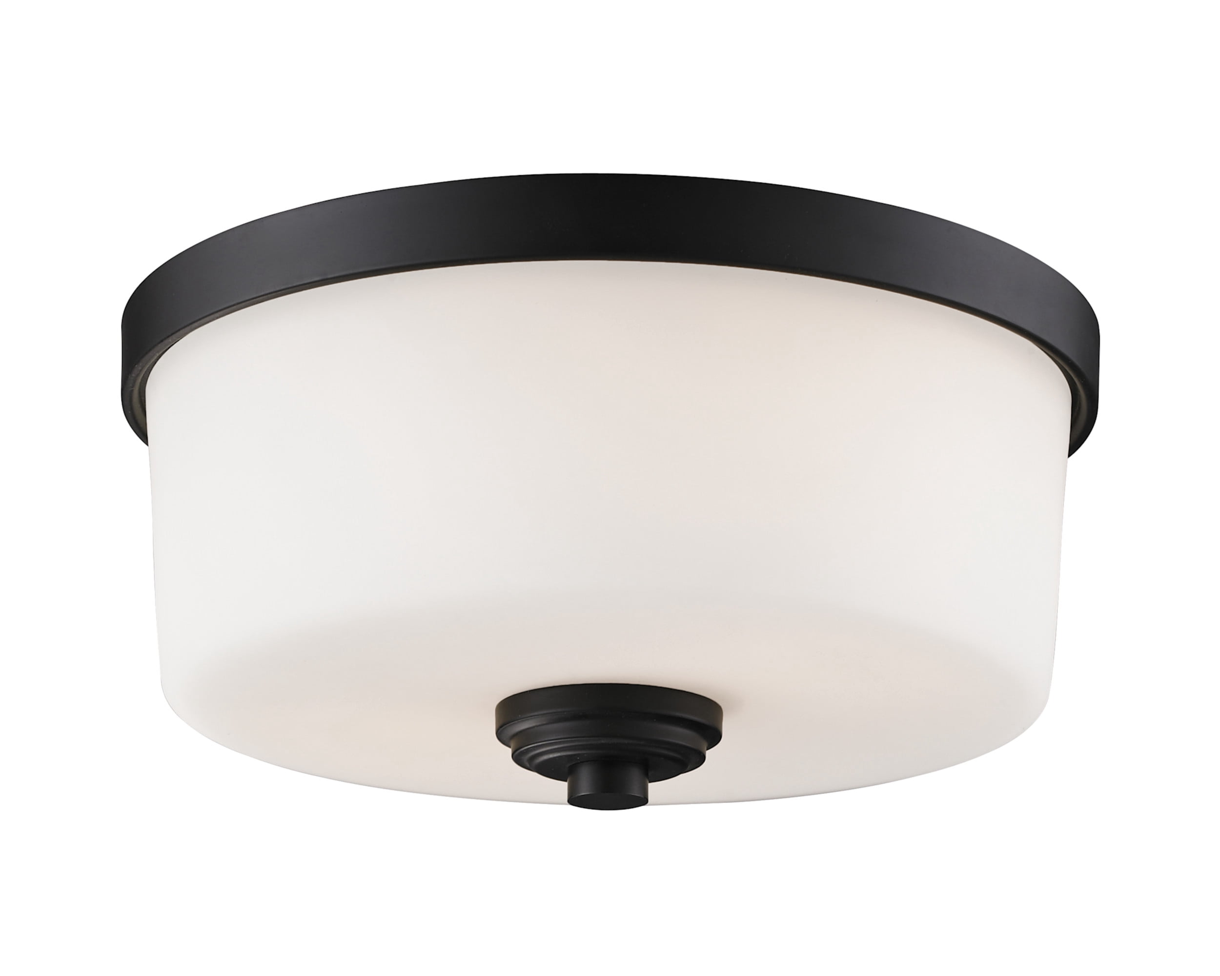 Z-Lite Arlington 2-Light Flush Mount, Bronze