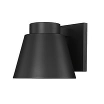 Z-Lite Asher 1 Light Outdoor Wall Sconce Black