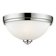 thumbnail image 1 of Z-Lite Ashton 2-Light Flush Mount, Chrome, 1 of 4