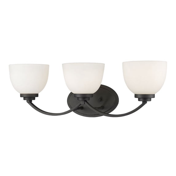 Z-Lite - Ashton - 3 Light Bath Vanity in Traditional Style - 23.25 Inches Wide