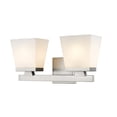 thumbnail image 1 of 1937-2V-BN-Z-Lite-Astor - 2 Light Bath Vanity In Modern Style-7.75 Inches Tall and 16 Inches Wide-Brushed Nickel Finish, 1 of 7