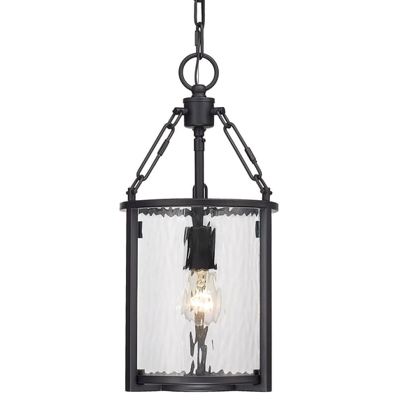 346P8-MB-Z-Lite-Barrington - 1 Light Pendant In Traditional Style-17.5 Inches Tall and 8.25 Inches Wide -Traditional Installation