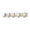 thumbnail image 1 of 492-5V-BN-Z-Lite-Beckett - 5 Light Bath Vanity In Transitional Style-7.25 Inches Tall and 42 Inches Wide-Brushed Nickel Finish, 1 of 7