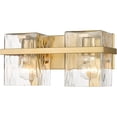 thumbnail image 1 of 1938-2V-MGLD-Z-Lite-Bennington - 2 Light Bath Vanity In Traditional Style-7 Inches Tall and 14.25 Inches Wide-Modern Gold Finish, 1 of 2