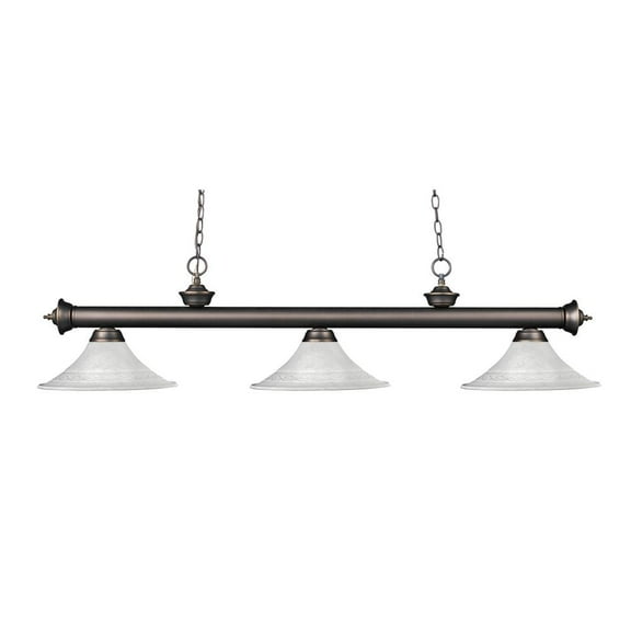 Z-Lite - Callista - 3 Light Chandelier In Transitional Style-31.5 Inches Tall