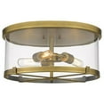 thumbnail image 1 of Z-Lite - Callista - 3 Light Flush Mount In Transitional Style-8 Inches Tall and, 1 of 2