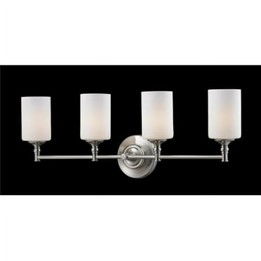 Z-Lite Cannondale 4-Light Vanity, Brushed Nickel