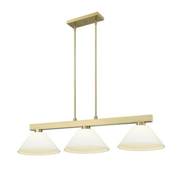 Z-Lite Cobalt 3 Light Billiard, Matte Opal