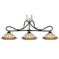 thumbnail image 1 of Z-Lite Cobra 3 Light Billiard Light in Bronze, 1 of 1