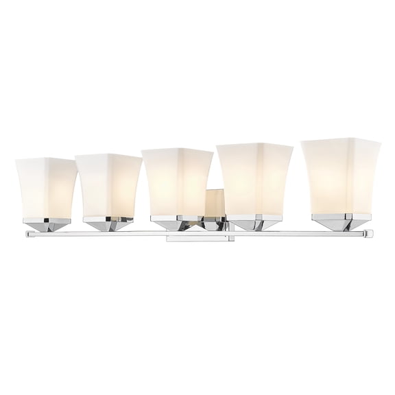 Z-Lite - Darcy - 5 Light Bath Vanity In Traditional Style-7.75 Inches Tall and