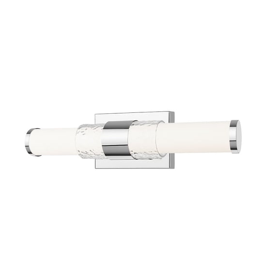 Z-Lite Egon 1 Light Vanity in Chrome color, Steel frame