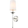 thumbnail image 1 of 3033-1S-PN-Z-Lite-Emily - 1 Light Wall Sconce In Transitional Style-24 Inches Tall and 5.5 Inches Wide-Polished Nickel Finish, 1 of 2