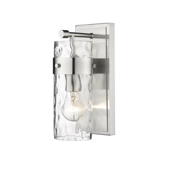 3035-1V-BN-Z-Lite-Fontaine - 1 Light Bath Vanity In Transitional Style-11.25 Inches Tall and 4.75 Inches Wide-Brushed Nickel Finish
